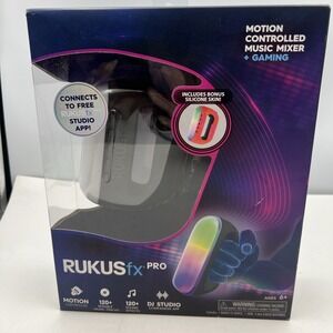 RUKUSfx Pro Motion Controlled Music Mixer 120+ Tracks‎ BeatSnap Technology